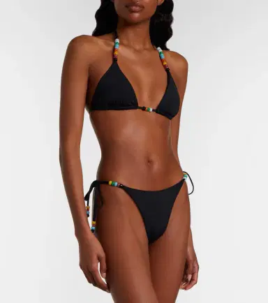 Staud Sisley beaded bikini bottoms | Thumbnail 4 Staud Sisley beaded bikini bottoms | Thumbnail 4