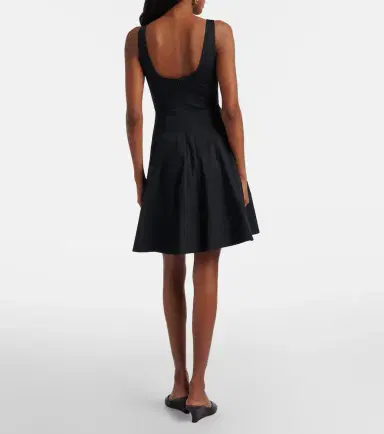 Staud Wells cotton minidress | Thumbnail 3 Staud Wells cotton minidress | Thumbnail 3