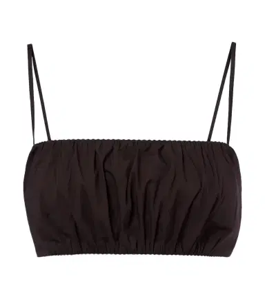 Staud Fiore cotton crop top | Thumbnail 1 Staud Fiore cotton crop top | Thumbnail 1