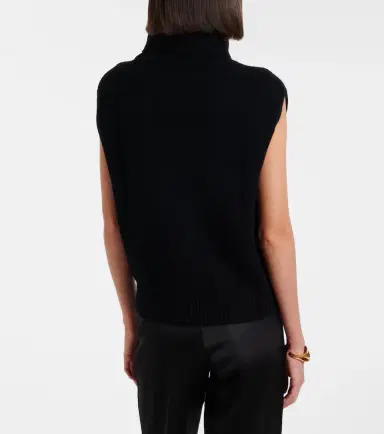 Jardin des Orangers Turtleneck wool and cashmere sweater vest | Thumbnail 4 Jardin des Orangers Turtleneck wool and cashmere sweater vest | Thumbnail 4
