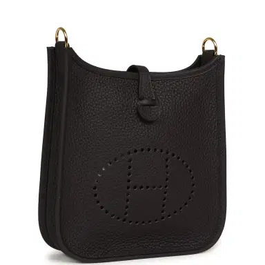 HERMÈS Hermes Evelyne TPM Prunoir Clemence Gold Hardware | Thumbnail 2 HERMÈS Hermes Evelyne TPM Prunoir Clemence Gold Hardware | Thumbnail 2