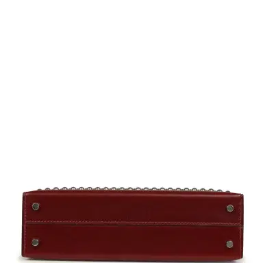 HERMÈS Hermes Kelly Sellier 20 Clouté Rouge H Box Palladium Hardware | Thumbnail 6 HERMÈS Hermes Kelly Sellier 20 Clouté Rouge H Box Palladium Hardware | Thumbnail 6