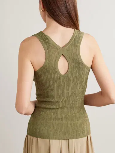 Joseph Bayt Cutout Textured-knit Tank | Thumbnail 3 Joseph Bayt Cutout Textured-knit Tank | Thumbnail 3