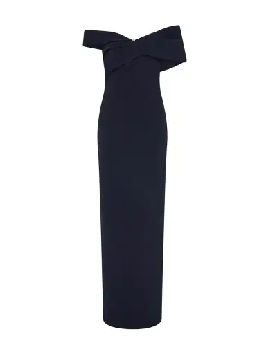 RACHEL GILBERT Maddie Off-Shoulder Gown | Thumbnail 1 RACHEL GILBERT Maddie Off-Shoulder Gown | Thumbnail 1