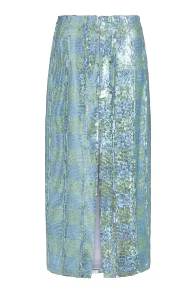 Markarian Lucida Gingham Sequin Skirt | Thumbnail 5 Markarian Lucida Gingham Sequin Skirt | Thumbnail 5