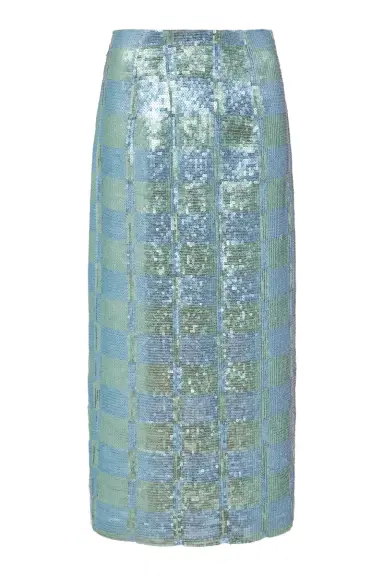 Markarian Lucida Gingham Sequin Skirt | Thumbnail 1 Markarian Lucida Gingham Sequin Skirt | Thumbnail 1