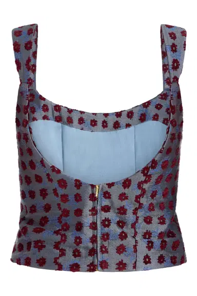 Markarian Maisie Teal Tapestry Top | Thumbnail 2 Markarian Maisie Teal Tapestry Top | Thumbnail 2