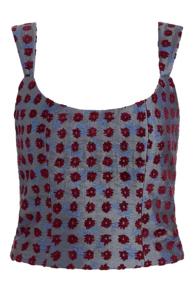 Markarian Maisie Teal Tapestry Top | Thumbnail 1 Markarian Maisie Teal Tapestry Top | Thumbnail 1