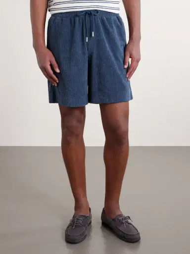 MR P. Waffle-Knit Cotton-Terry Shorts | Thumbnail 3 MR P. Waffle-Knit Cotton-Terry Shorts | Thumbnail 3