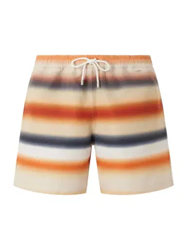 Loewe + Paula's Ibiza Straight-Leg Mid-Length Striped Swim Shorts | Thumbnail 1 Loewe + Paula's Ibiza Straight-Leg Mid-Length Striped Swim Shorts | Thumbnail 1