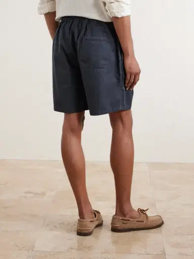 A Kind Of Guise Volta Straight-Leg Cotton and Linen-Blend Drawstring Shorts | Thumbnail 4 A Kind Of Guise Volta Straight-Leg Cotton and Linen-Blend Drawstring Shorts | Thumbnail 4
