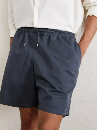 A Kind Of Guise Volta Straight-Leg Cotton and Linen-Blend Drawstring Shorts | Thumbnail 5 A Kind Of Guise Volta Straight-Leg Cotton and Linen-Blend Drawstring Shorts | Thumbnail 5