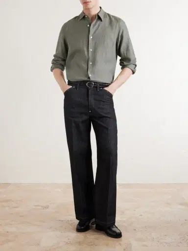 Aimé Leon Dore Linen Shirt | Thumbnail 2 Aimé Leon Dore Linen Shirt | Thumbnail 2