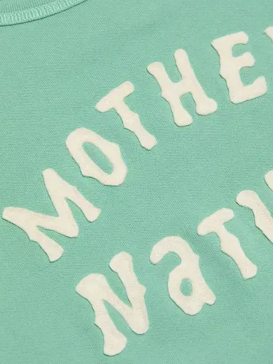 MOTHER Women's The Short-Sleeve Concert Sweatshirt - Mother Nature | Thumbnail 7 MOTHER Women's The Short-Sleeve Concert Sweatshirt - Mother Nature | Thumbnail 7