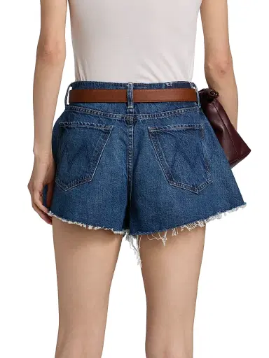 Mother Women's The Flutter Fray Shorts - Did You Bring - Size 30 | Thumbnail 5 Mother Women's The Flutter Fray Shorts - Did You Bring - Size 30 | Thumbnail 5