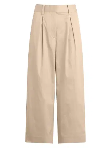 Favorite Daughter Women's The London High-Rise Wide-Leg Crop Trousers - Light Khaki - Size 14 | Thumbnail 1 Favorite Daughter Women's The London High-Rise Wide-Leg Crop Trousers - Light Khaki - Size 14 | Thumbnail 1