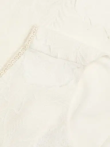 Johnny Was Women's Tobianne Crochet-Trim Floral Jacquard Blouse - White - Size XL | Thumbnail 7 Johnny Was Women's Tobianne Crochet-Trim Floral Jacquard Blouse - White - Size XL | Thumbnail 7