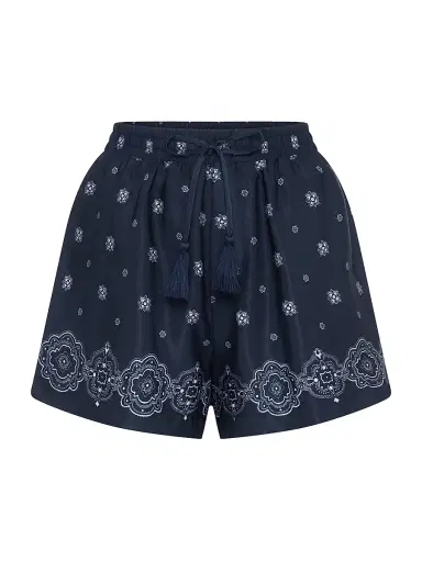 GOOD AMERICAN Women's The Recess Shorts - Bandana - Size XL | Thumbnail 1 GOOD AMERICAN Women's The Recess Shorts - Bandana - Size XL | Thumbnail 1