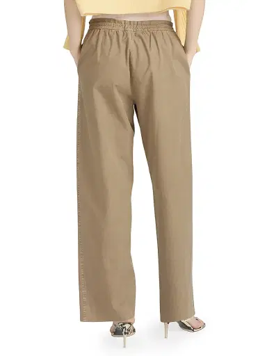 Frame Women's The Gallery Cotton Pants - Army - Size 14 | Thumbnail 6 Frame Women's The Gallery Cotton Pants - Army - Size 14 | Thumbnail 6