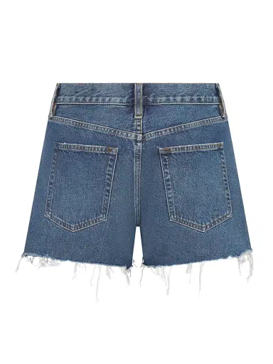 Frame Women's The Long Hang Raw-Edge Denim Shorts | Thumbnail 3 Frame Women's The Long Hang Raw-Edge Denim Shorts | Thumbnail 3