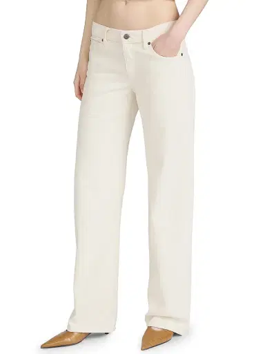 Frame Women's The Saturday Low-Rise Jeans - Shell | Thumbnail 5 Frame Women's The Saturday Low-Rise Jeans - Shell | Thumbnail 5