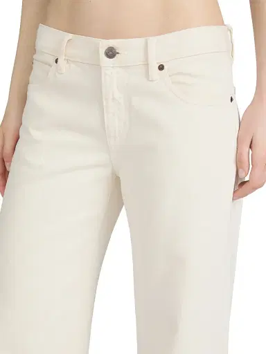 Frame Women's The Saturday Low-Rise Jeans - Shell | Thumbnail 7 Frame Women's The Saturday Low-Rise Jeans - Shell | Thumbnail 7