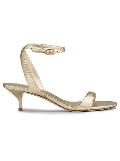 Stuart Weitzman Women's Kellie 50MM Leather Sandals | Thumbnail 1 Stuart Weitzman Women's Kellie 50MM Leather Sandals | Thumbnail 1