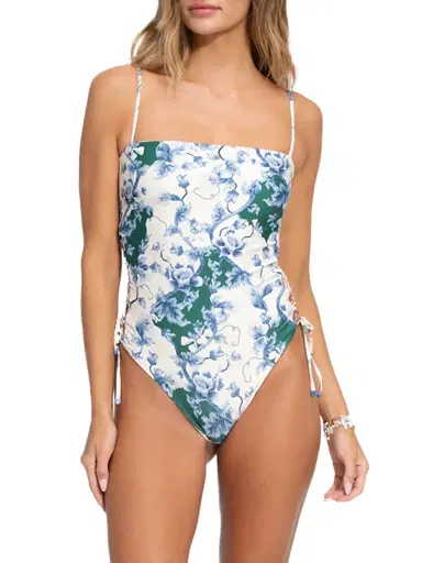 Agua Bendita Women's Posh Ivy Floral Reversible Cut-Out One-Piece Swimsuit | Thumbnail 6 Agua Bendita Women's Posh Ivy Floral Reversible Cut-Out One-Piece Swimsuit | Thumbnail 6