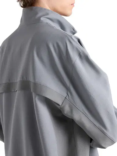 Prada Men's Mohair Wool Jacket - Grey - Size XL | Thumbnail 5 Prada Men's Mohair Wool Jacket - Grey - Size XL | Thumbnail 5