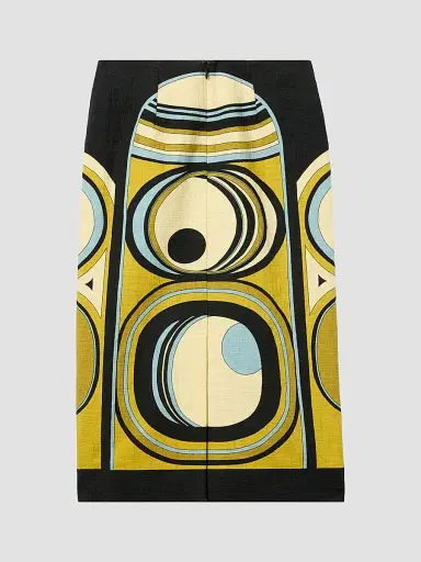 La DoubleJ Women's Pencil Skirt - Sanctuary Placee Gold | Thumbnail 2 La DoubleJ Women's Pencil Skirt - Sanctuary Placee Gold | Thumbnail 2