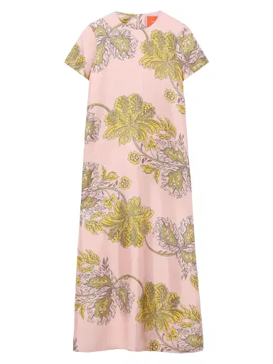 La DoubleJ Women's Swing Dress - Swathe Pink | Thumbnail 1 La DoubleJ Women's Swing Dress - Swathe Pink | Thumbnail 1