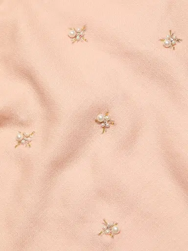 Janavi Women's Dispersion Sheer Embellished Scarf | Thumbnail 3 Janavi Women's Dispersion Sheer Embellished Scarf | Thumbnail 3