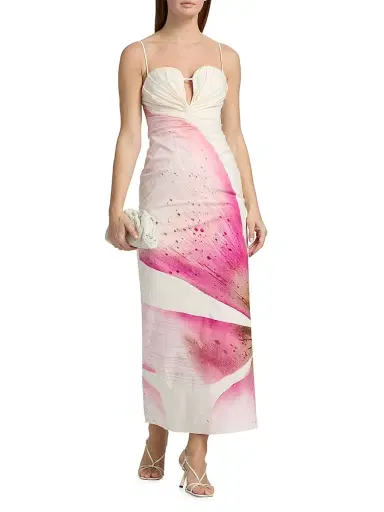 Significant Other Women's Quentin Floral Crinkle Cotton Maxi Dress - Petal Garden - Size 12 | Thumbnail 2 Significant Other Women's Quentin Floral Crinkle Cotton Maxi Dress - Petal Garden - Size 12 | Thumbnail 2