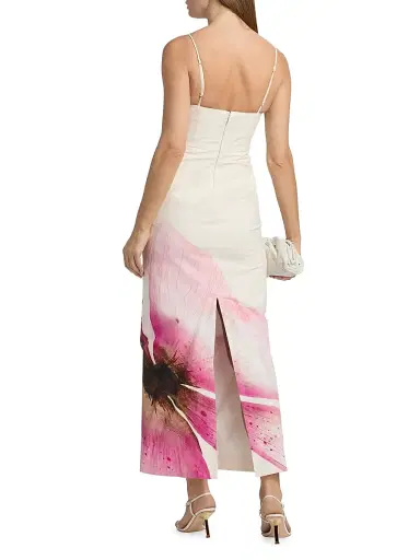 Significant Other Women's Quentin Floral Crinkle Cotton Maxi Dress - Petal Garden - Size 12 | Thumbnail 5 Significant Other Women's Quentin Floral Crinkle Cotton Maxi Dress - Petal Garden - Size 12 | Thumbnail 5