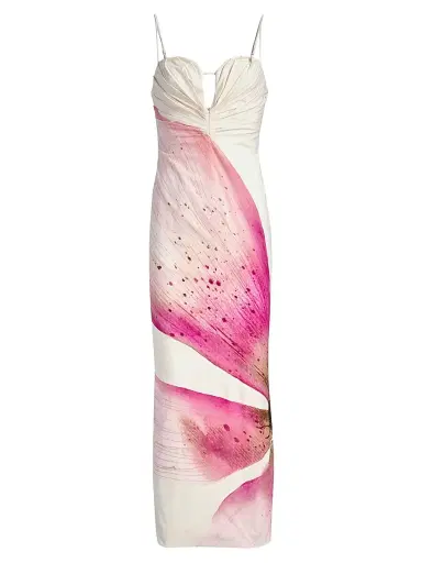 Significant Other Women's Quentin Floral Crinkle Cotton Maxi Dress - Petal Garden - Size 12 | Thumbnail 1 Significant Other Women's Quentin Floral Crinkle Cotton Maxi Dress - Petal Garden - Size 12 | Thumbnail 1