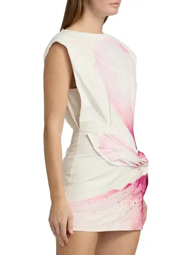Significant Other Women's Quentin Floral Crinkle Cotton Minidress - Petal Garden - Size 12 | Thumbnail 4 Significant Other Women's Quentin Floral Crinkle Cotton Minidress - Petal Garden - Size 12 | Thumbnail 4