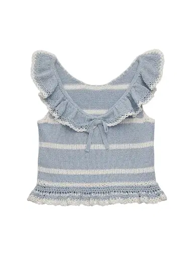 Zimmermann Baby Girl's, Little Girl's & Girl's Indra Striped Knit Top | Thumbnail 1 Zimmermann Baby Girl's, Little Girl's & Girl's Indra Striped Knit Top | Thumbnail 1