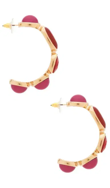8 Other Reasons Gemini Hoops Earrings | Thumbnail 2 8 Other Reasons Gemini Hoops Earrings | Thumbnail 2