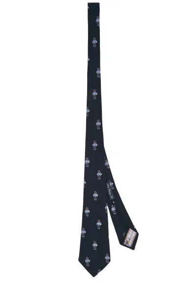 Polo Ralph Lauren Silk Polo Country Bear Neck Tie | Thumbnail 3 Polo Ralph Lauren Silk Polo Country Bear Neck Tie | Thumbnail 3
