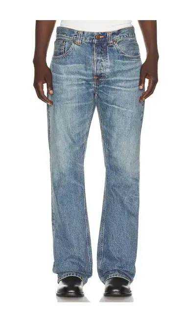 Nudie Jeans Regular Alf Silver Tracks Jeans | Thumbnail 1 Nudie Jeans Regular Alf Silver Tracks Jeans | Thumbnail 1