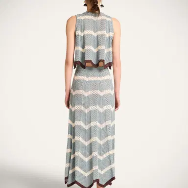 La DoubleJ Chevron Skirt | Thumbnail 2 La DoubleJ Chevron Skirt | Thumbnail 2