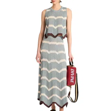 La DoubleJ Chevron Skirt | Thumbnail 1 La DoubleJ Chevron Skirt | Thumbnail 1
