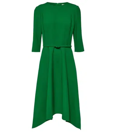 Oscar de la Renta Wool-blend midi dress | Thumbnail 1 Oscar de la Renta Wool-blend midi dress | Thumbnail 1