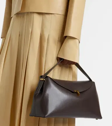 Toteme T-Lock leather top-handle bag | Thumbnail 6 Toteme T-Lock leather top-handle bag | Thumbnail 6