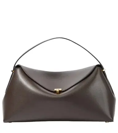 Toteme T-Lock leather top-handle bag | Thumbnail 1 Toteme T-Lock leather top-handle bag | Thumbnail 1