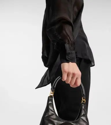 Saint Laurent Bow-detail silk blouse | Thumbnail 2 Saint Laurent Bow-detail silk blouse | Thumbnail 2