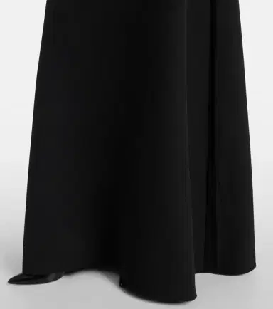 Safiyaa Belted ruffled crêpe gown | Thumbnail 4 Safiyaa Belted ruffled crêpe gown | Thumbnail 4