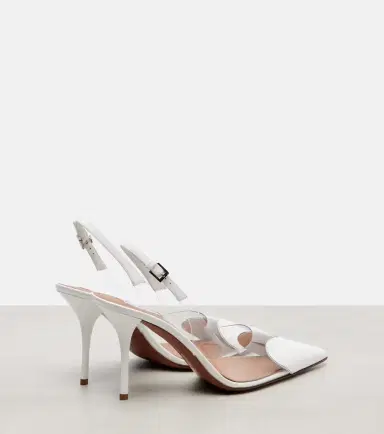 Alaïa Alaïa Le Caur 90 patent leather slingback pumps | Thumbnail 3 Alaïa Alaïa Le Caur 90 patent leather slingback pumps | Thumbnail 3