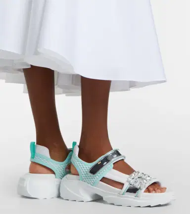 Roger Vivier Viv' Run embellished sandals | Thumbnail 5 Roger Vivier Viv' Run embellished sandals | Thumbnail 5