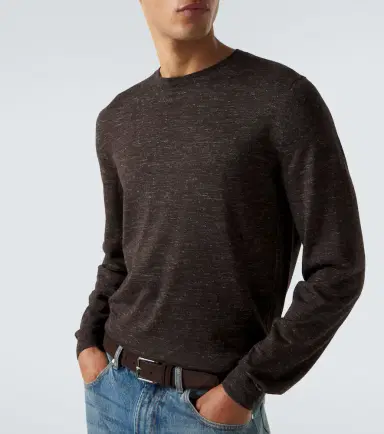 Zegna Silk, cashmere, and linen sweater | Thumbnail 4 Zegna Silk, cashmere, and linen sweater | Thumbnail 4